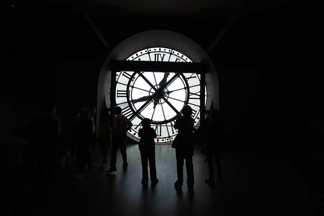 オルセー美術館の時計台